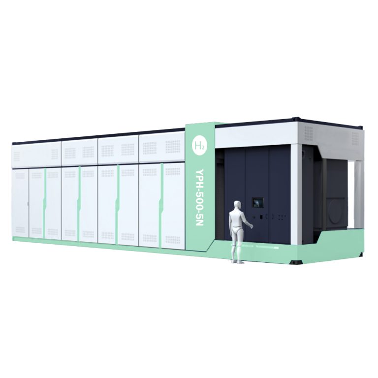 YPH complete skid equipment render YPH hydrogen gas generator with YPH methanol reformer adopting methanol reforming and methanol steam reforming technology