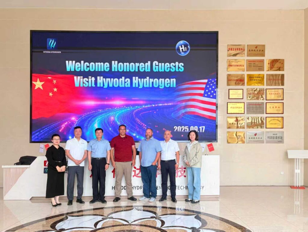 HYVODA News | North America Off-Grid Methanol-to-Hydrogen Project Passed Factory Audit Successfully HYVODA North America Off-Grid Methanol-to-Hydrogen Project Passed Factory Audit Successfully Group photo