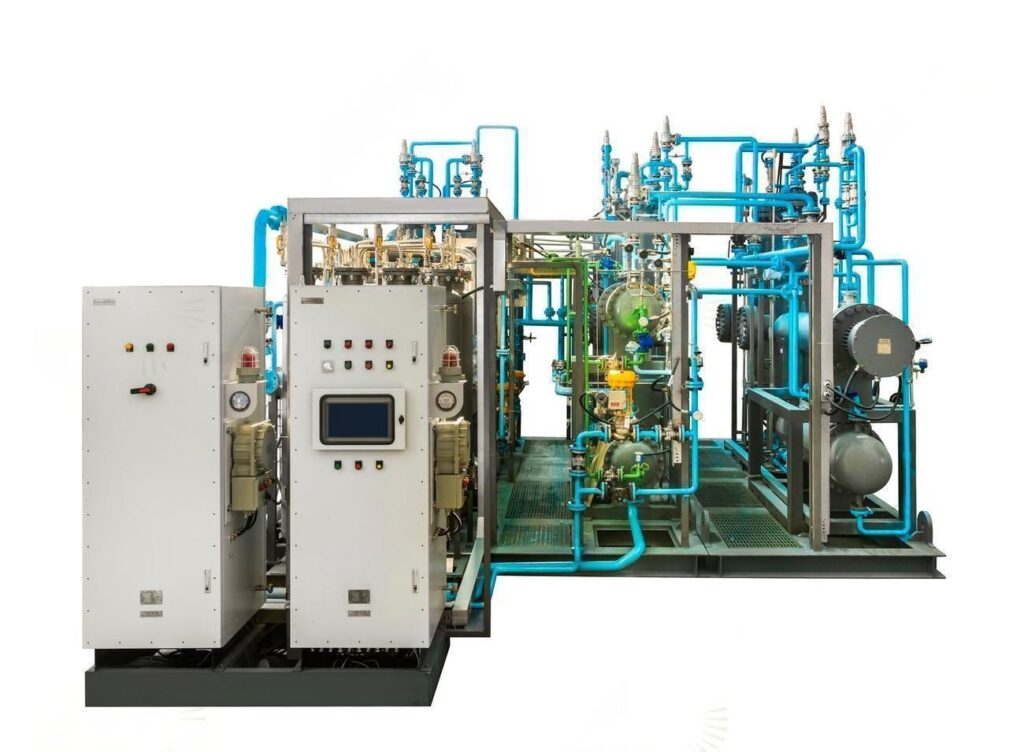 CO2 Capture and CO2 Purification Integrated Skid-mounted Equipment with Core Technical Advantages, Industrial CO2 Recovery System Equipped with Hydrogen Compressor for Green Hydrogen Production Plant