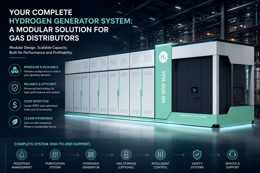 Your Complete Hydrogen Generator System: A Modular Solution for Gas Distributors Your Complete Hydrogen Generator System A Modular Solution For Gas Distributors
