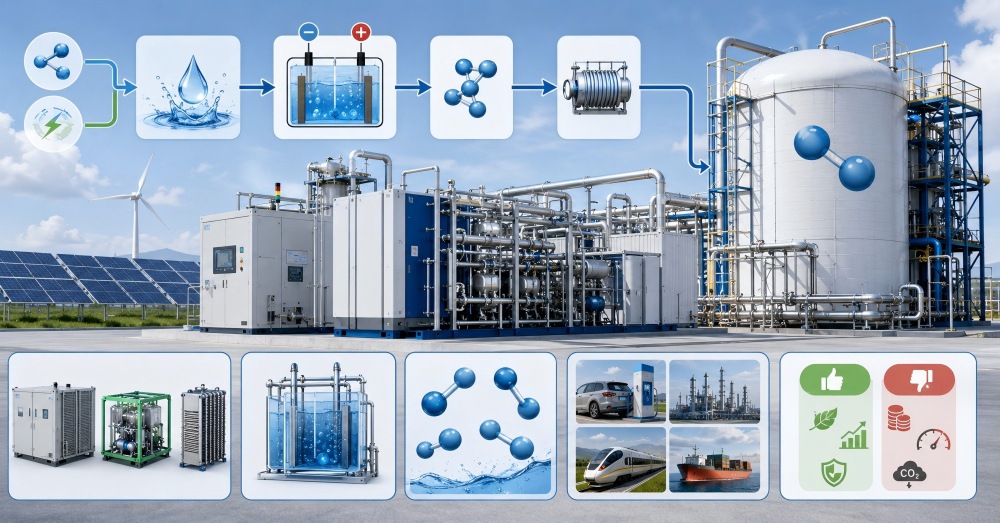 Industrial Hydrogen Generator How It Works Types Applications Pros Cons 1
